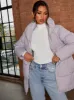 Padded Puffer Coat in Grey sold by Chi Chi London