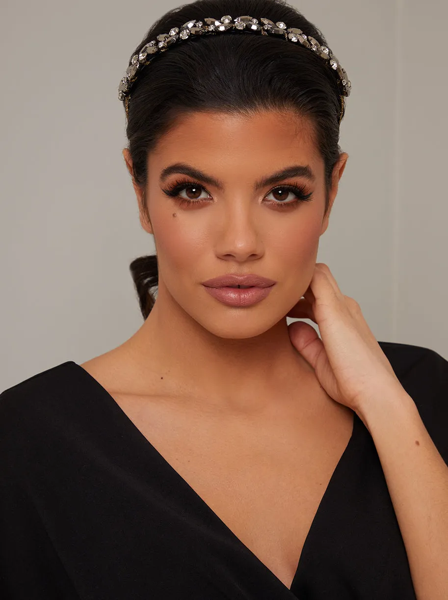 Jewelled Slip On Headband in Multi sold by Chi Chi London product image thumbnail 2