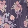 Floral Print Pleated Midi Skater Dress in Navy sold by Chi Chi London product image thumbnail 5
