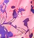 Tie Front Abstract Floral Print Dip Hem Dress in Pink sold by Chi Chi London product image thumbnail 5