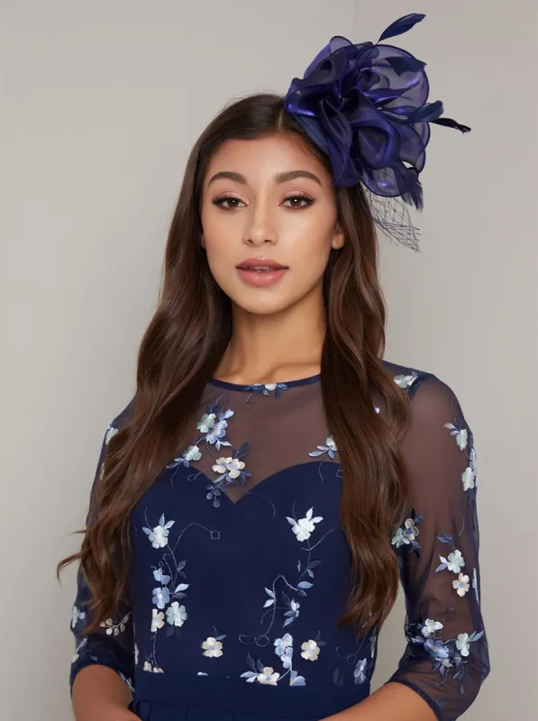 Chi Chi Poppie Fascinator made by Chi Chi London