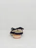 Bow Detail Sandals in Black sold by Chi Chi London