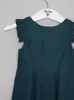 Girls Pleated Sleeve Midi Dress in Green sold by Chi Chi London