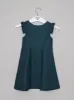Girls Pleated Sleeve Midi Dress in Green sold by Chi Chi London