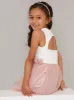 Girls 3D Flower Tulle Party Dress in Multi sold by Chi Chi London