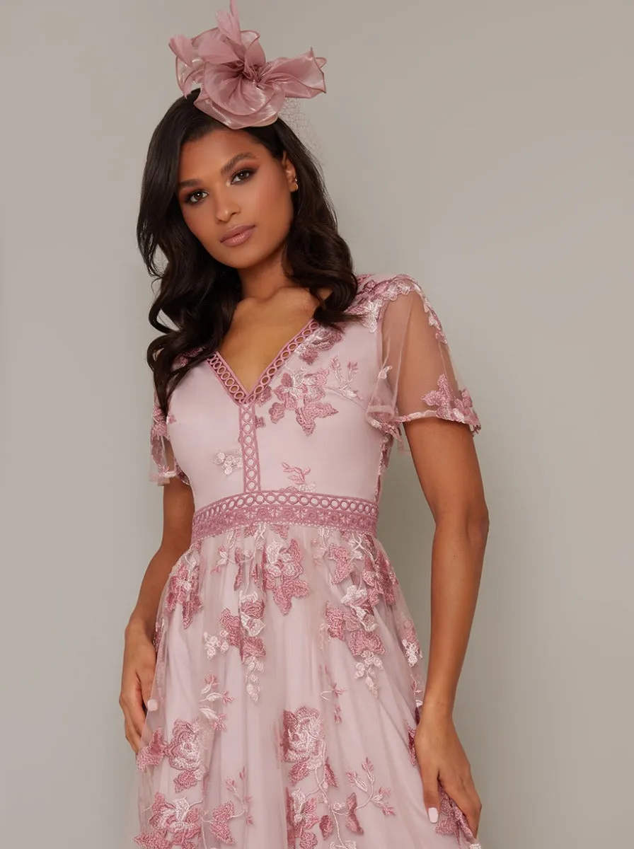 Feather Detail Fascinator in Brown sold by Chi Chi London product image thumbnail 2