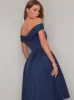 Bardot Plain Midi Dress in Blue sold by Chi Chi London
