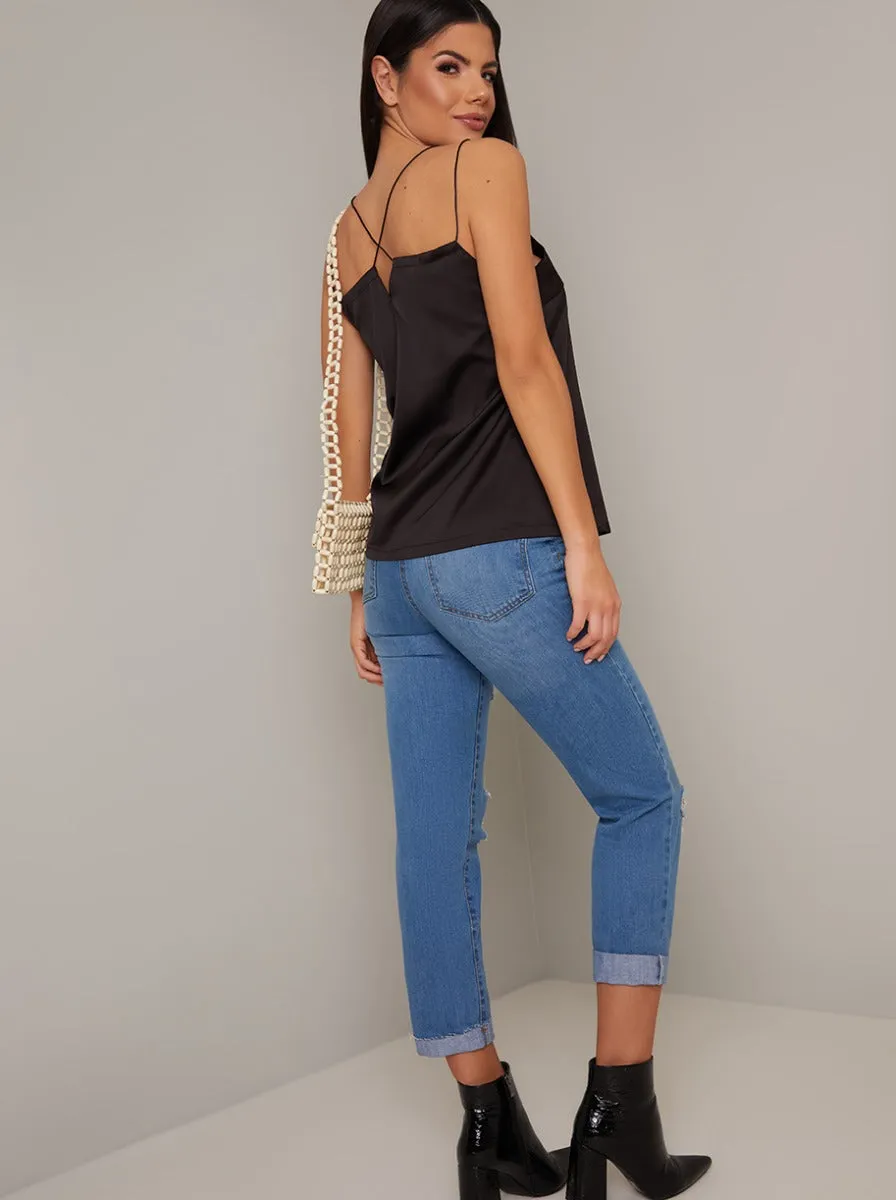 Cami Top in Black sold by Chi Chi London product image thumbnail 4