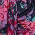 Long Sleeve Floral Abstract Mini Dress in Multi sold by Chi Chi London product image thumbnail 5