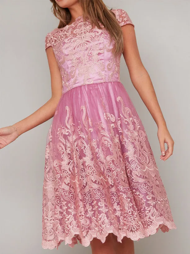 Chi Chi Rose Dress sold by Chi Chi London product image thumbnail 2