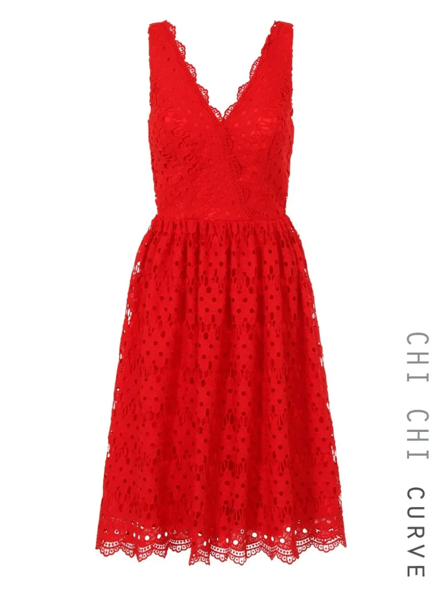 Chi Chi Curve Jesss Dress sold by Chi Chi London