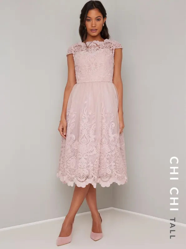 Chi Chi Tall Liviah Dress sold by Chi Chi London