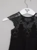 Girls Lace Bodice Party Dress in Black sold by Chi Chi London