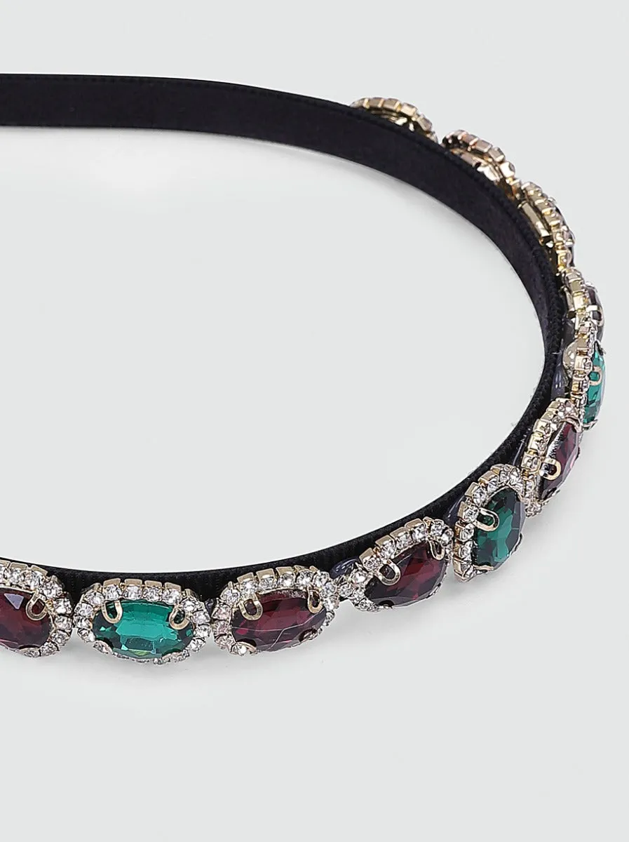 Gem Headband in Multi sold by Chi Chi London product image thumbnail 4