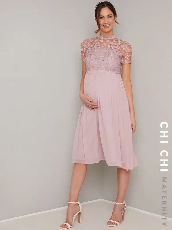 Chi Chi Maternity Reesha Dress sold by Chi Chi London