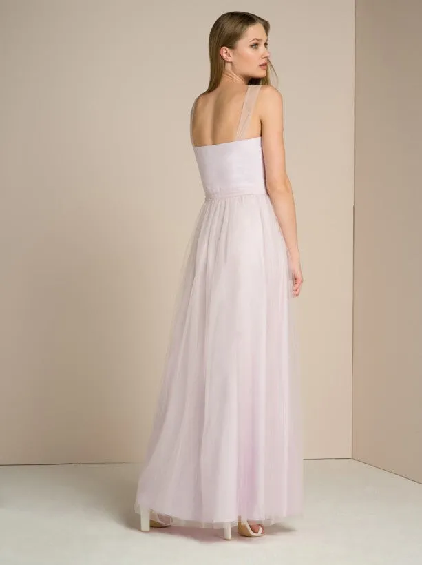 Cami Strap Lace Maxi Dress In Lilac sold by Chi Chi London product image thumbnail 3
