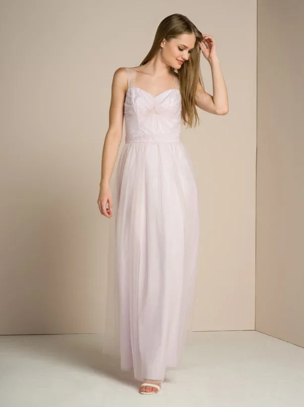 Cami Strap Lace Maxi Dress In Lilac sold by Chi Chi London product image thumbnail 4