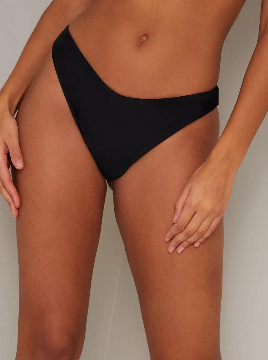 Hipster Bikini Bottoms in Black sold by Chi Chi London product image thumbnail 3