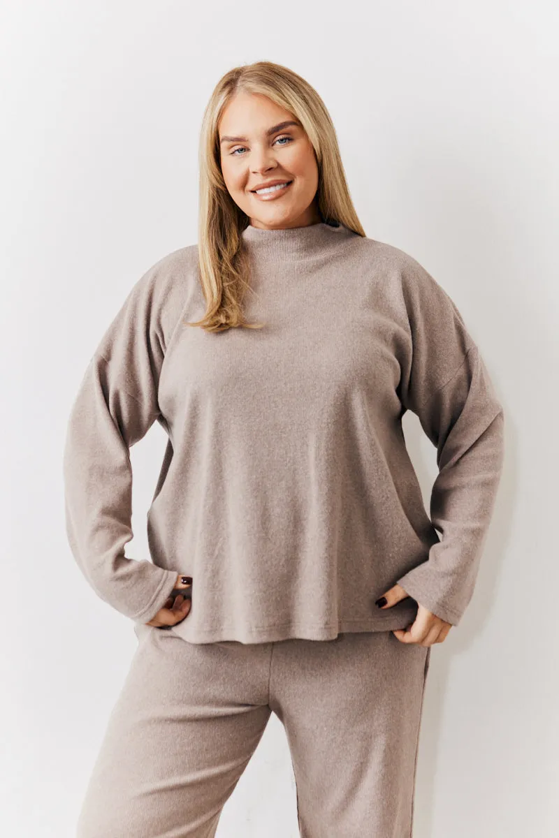 Brushed Rib High Neck Co Ord Top sold by Chi Chi London product image thumbnail 5
