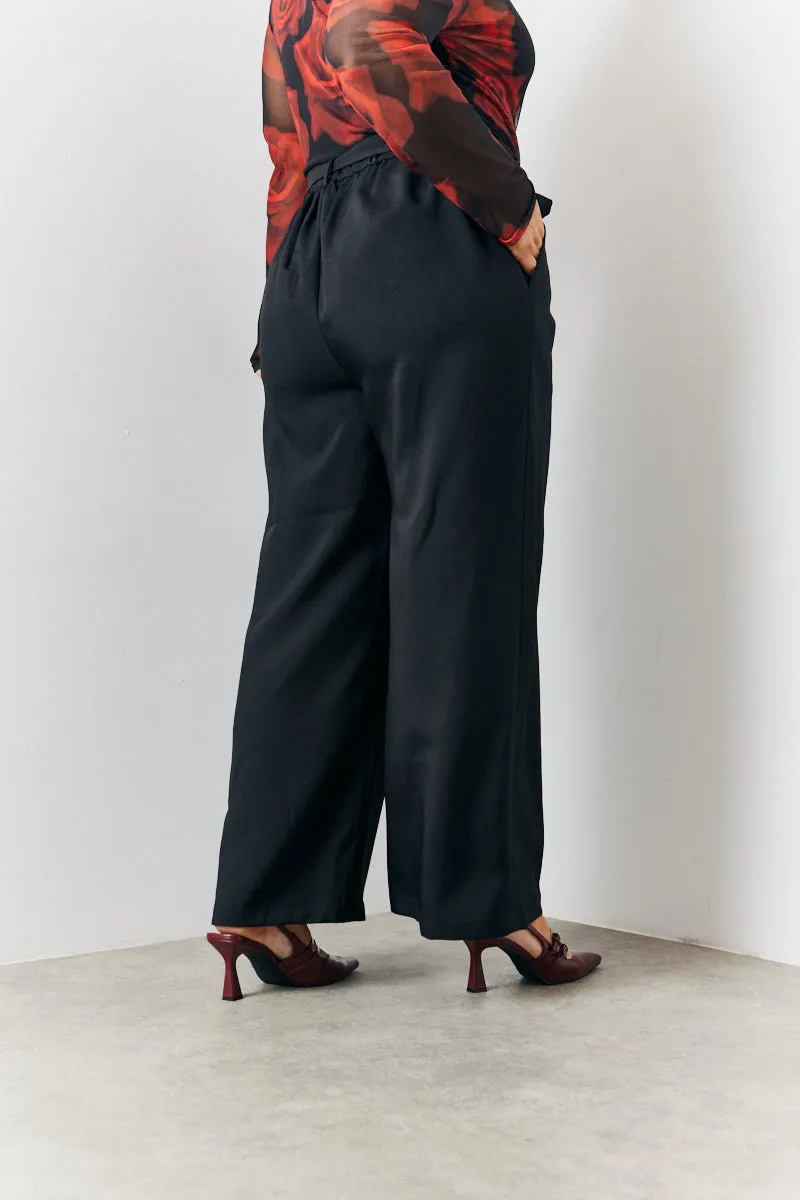 Tie Front Wide Leg Trouser sold by Chi Chi London product image thumbnail 4