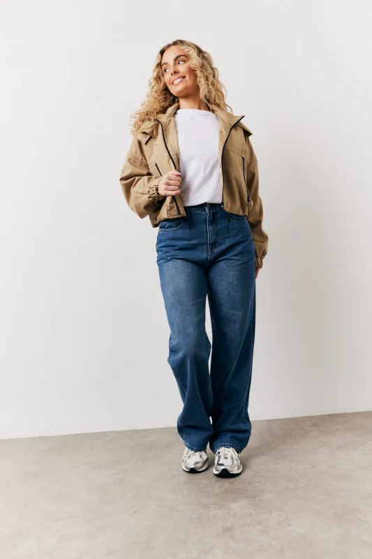 Straight Leg Jeans made by In the style