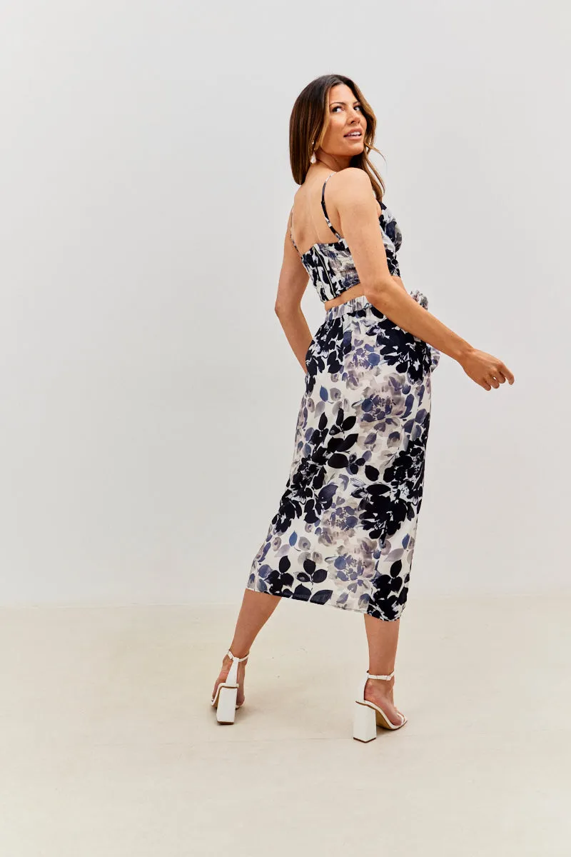 Button Through Corset Co-Ord Crop Top sold by Chi Chi London product image thumbnail 3