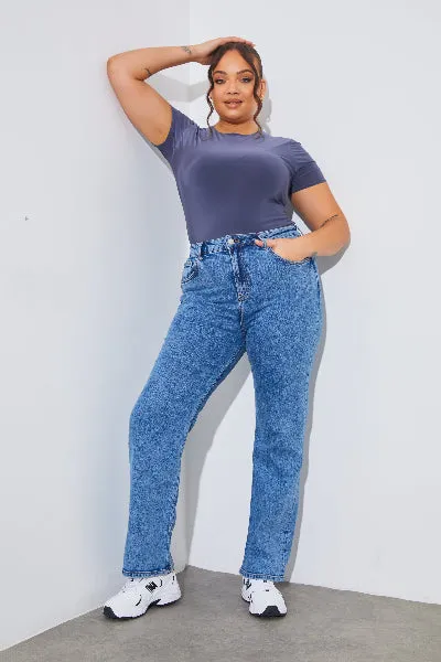 Short Sleeve Double Layer Slinky Bodysuit sold by Chi Chi London product image thumbnail 5