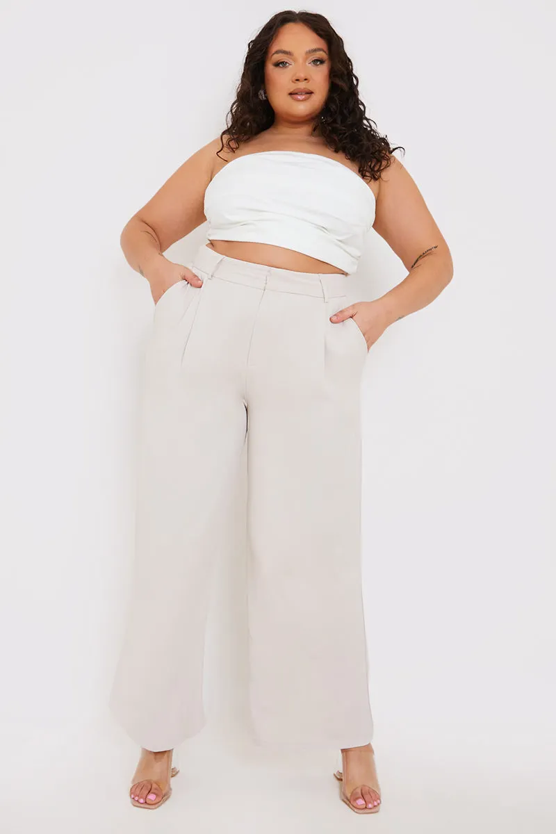Relaxed Wide Leg Trouser sold by Chi Chi London product image thumbnail 4