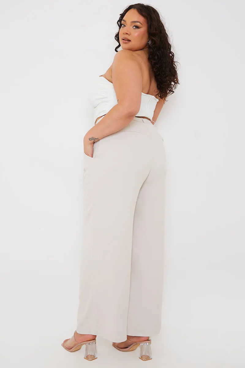 Relaxed Wide Leg Trouser sold by Chi Chi London product image thumbnail 5