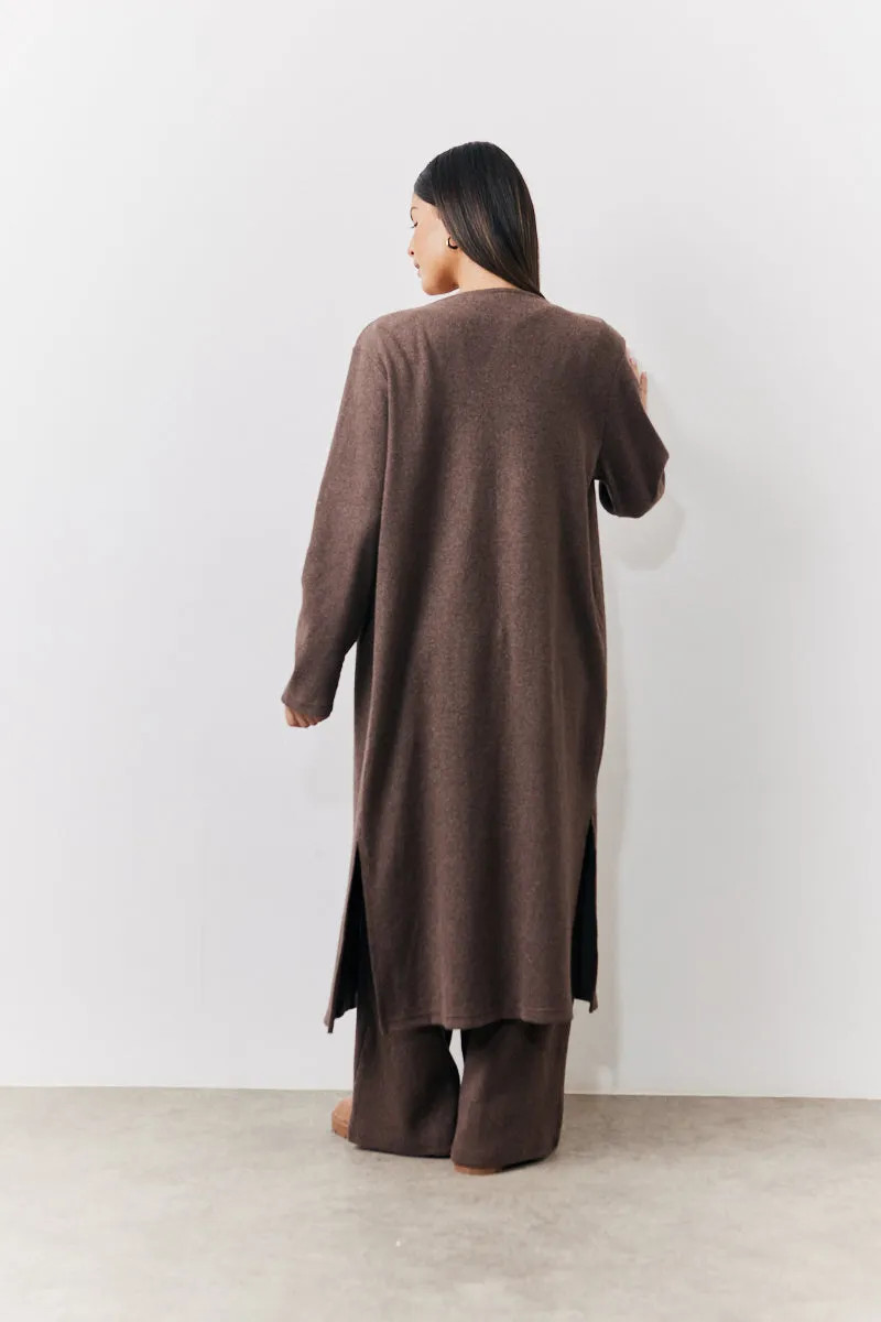 Brushed Rib Maxi Co Ord Cardigan sold by Chi Chi London product image thumbnail 3