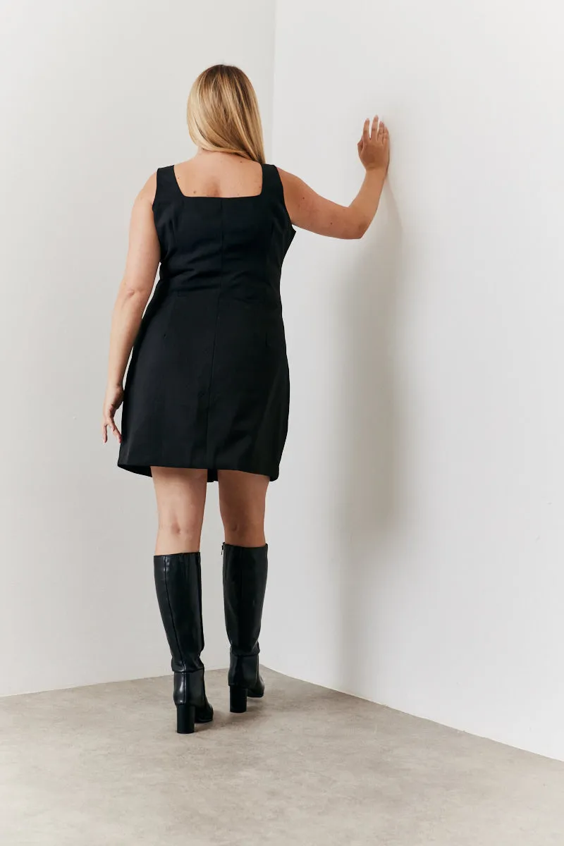 Tailored Button Through Mini Dress sold by Chi Chi London product image thumbnail 5