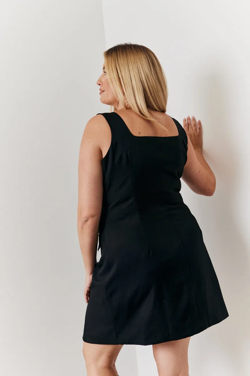 Tailored Button Through Mini Dress sold by Chi Chi London product image thumbnail 4