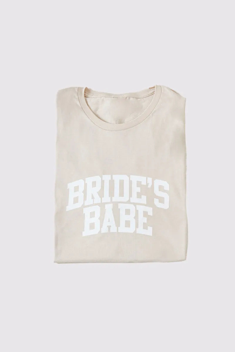 Bride's Babe Crew Neck T-Shirt sold by Chi Chi London product image thumbnail 3