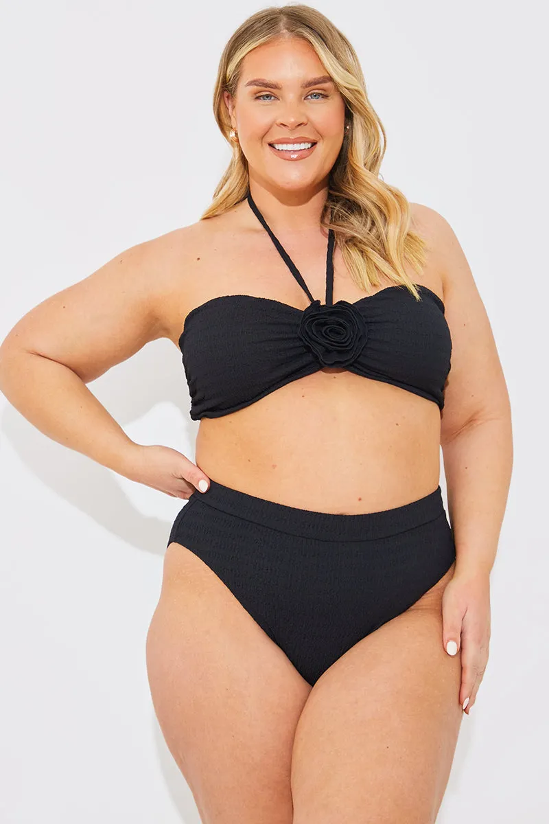 Textured High Waist Bikini Bottoms sold by Chi Chi London product image thumbnail 5