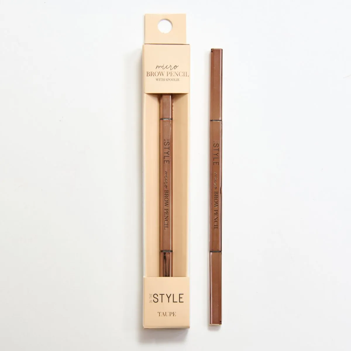 Micro Brow Pencil & Spoolie Taupe sold by Chi Chi London product image thumbnail 2