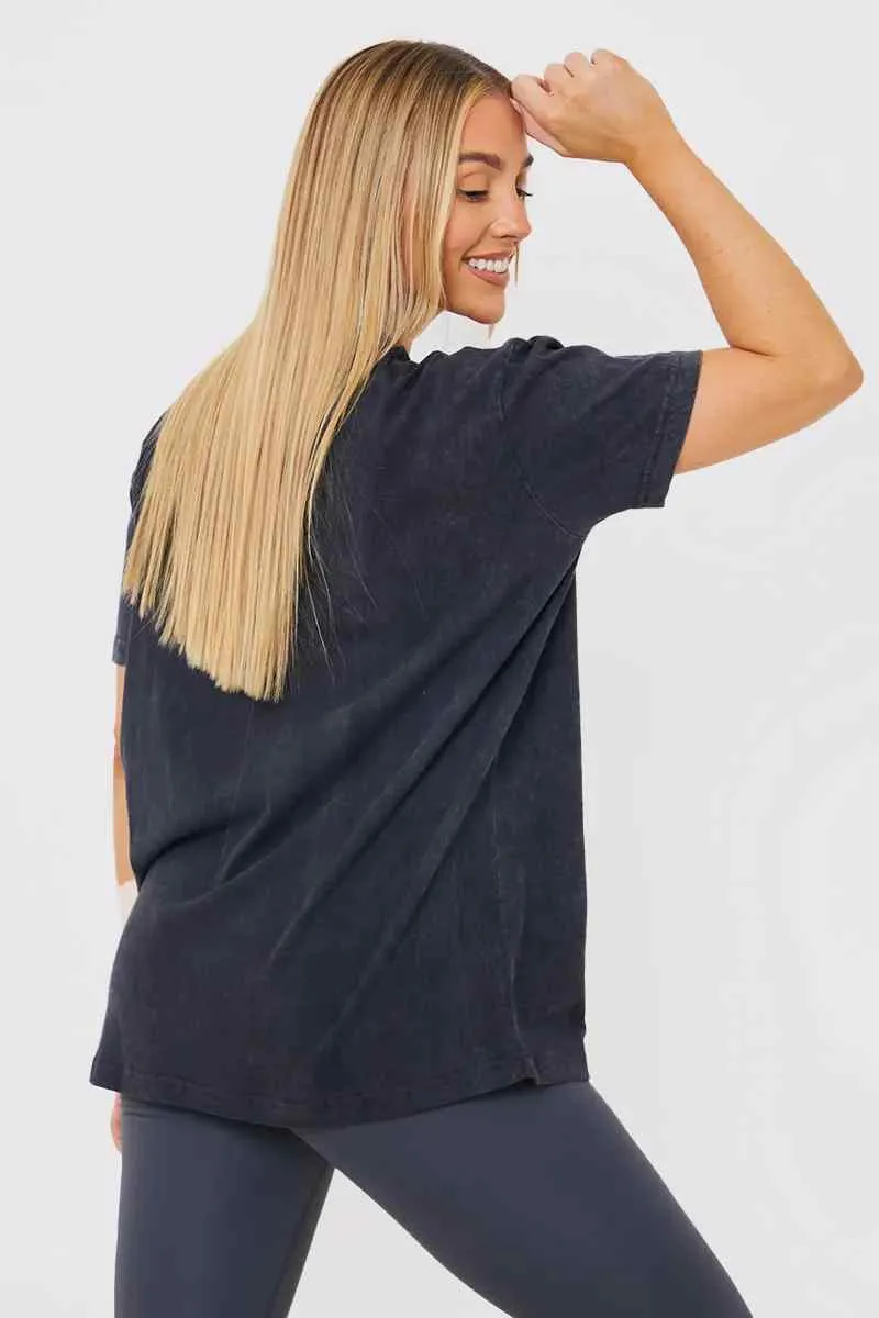 Colorado' Acid Wash Slogan T-Shirt sold by Chi Chi London product image thumbnail 4