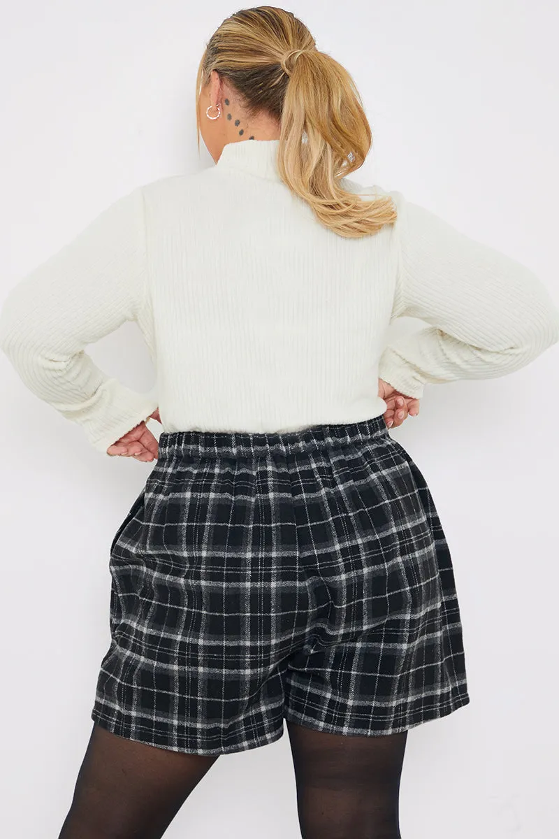 Brushed Rib High Neck Long Sleeve Top sold by Chi Chi London product image thumbnail 4