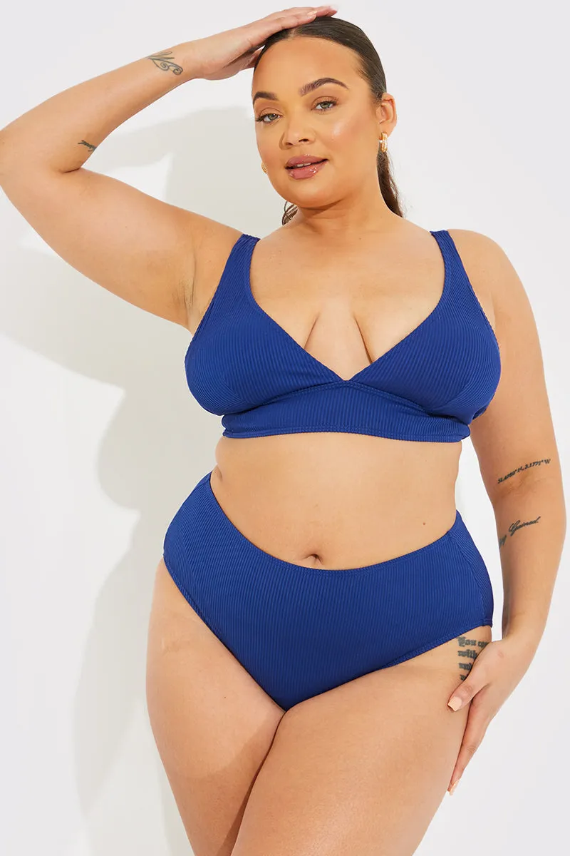 Contour Rib High Waisted High Leg Bikini Bottom sold by Chi Chi London product image thumbnail 5