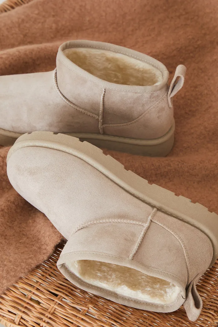 Ultra Mini Faux Suede Boot sold by Chi Chi London product image thumbnail 4
