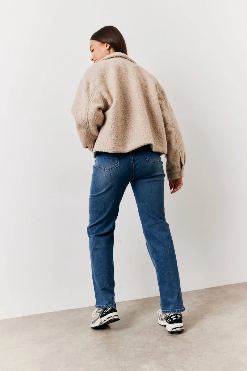 Boucle Pocket Detail Jacket sold by Chi Chi London product image thumbnail 4