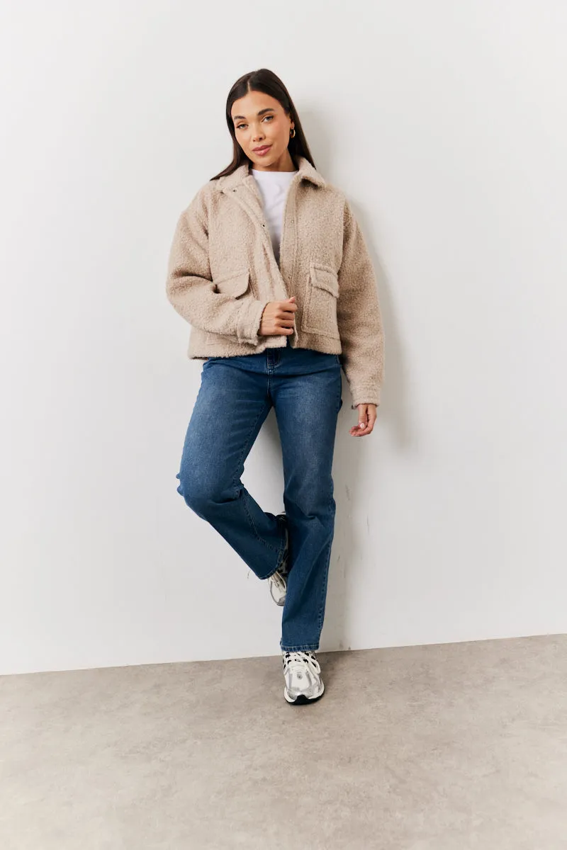 Boucle Pocket Detail Jacket sold by Chi Chi London product image thumbnail 2