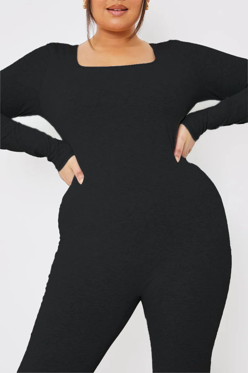 Long Sleeve Scoop Neck Unitard sold by Chi Chi London product image thumbnail 5