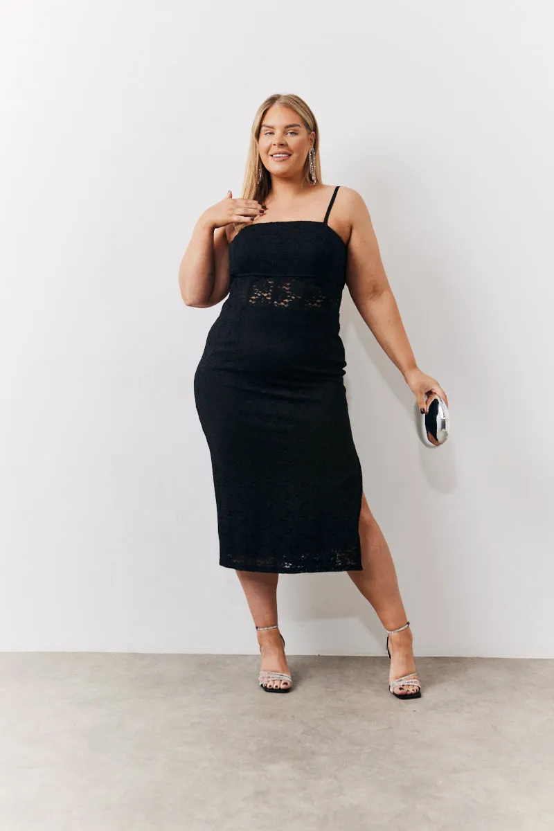 Lace Bandeau Midi Dress sold by Chi Chi London product image thumbnail 5