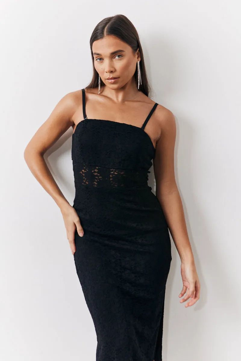 Lace Bandeau Midi Dress sold by Chi Chi London product image thumbnail 2