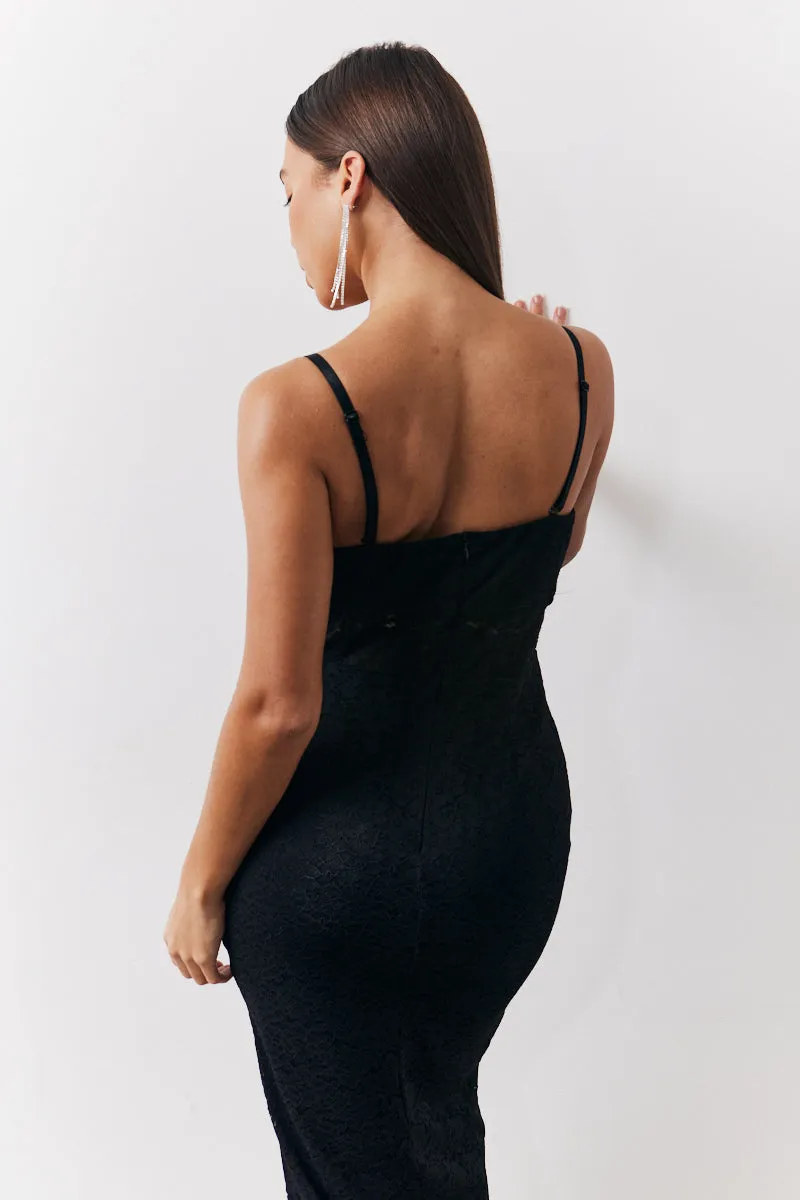 Lace Bandeau Midi Dress sold by Chi Chi London product image thumbnail 4