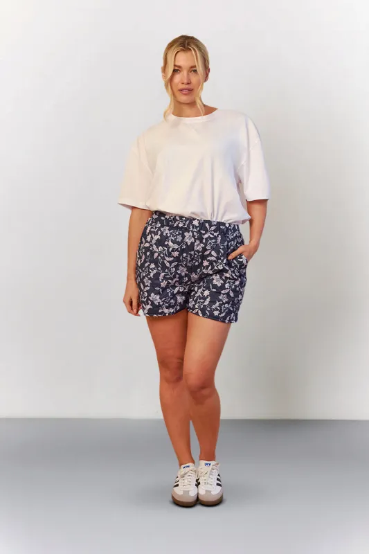 Printed Quilted Shorts made by In the style