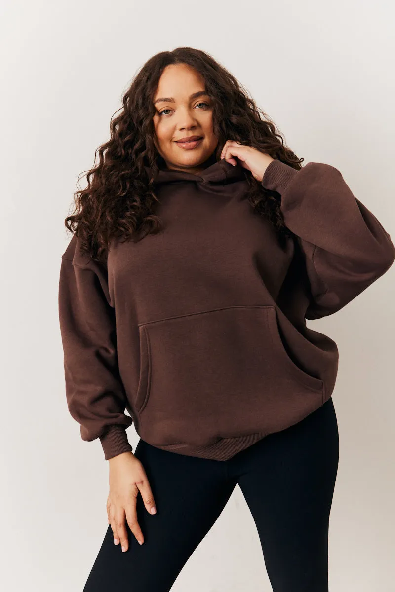 Brown Oversized Hoodie sold by Chi Chi London