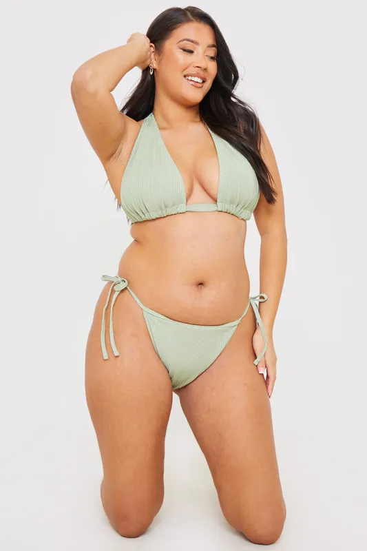 Tie Side Bikini Bottoms made by In the style