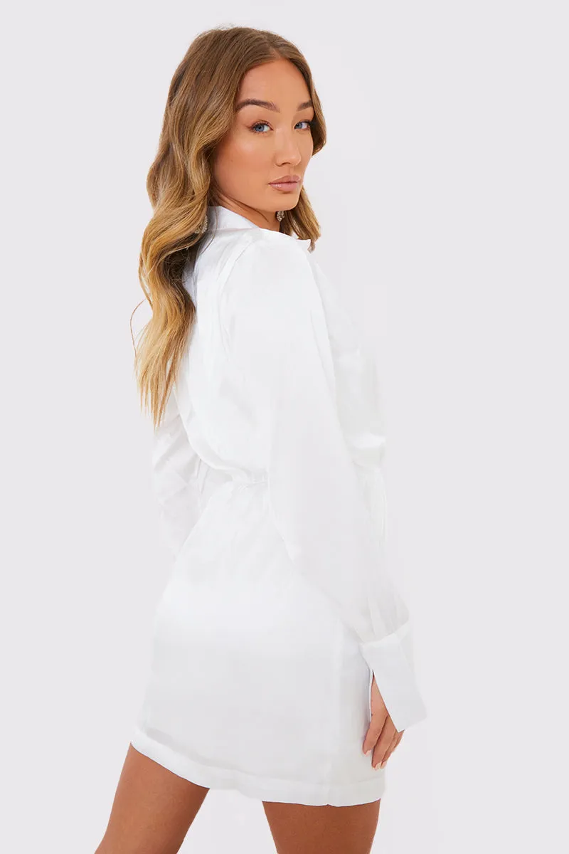 Collar Button Mini Dress sold by Chi Chi London product image thumbnail 5