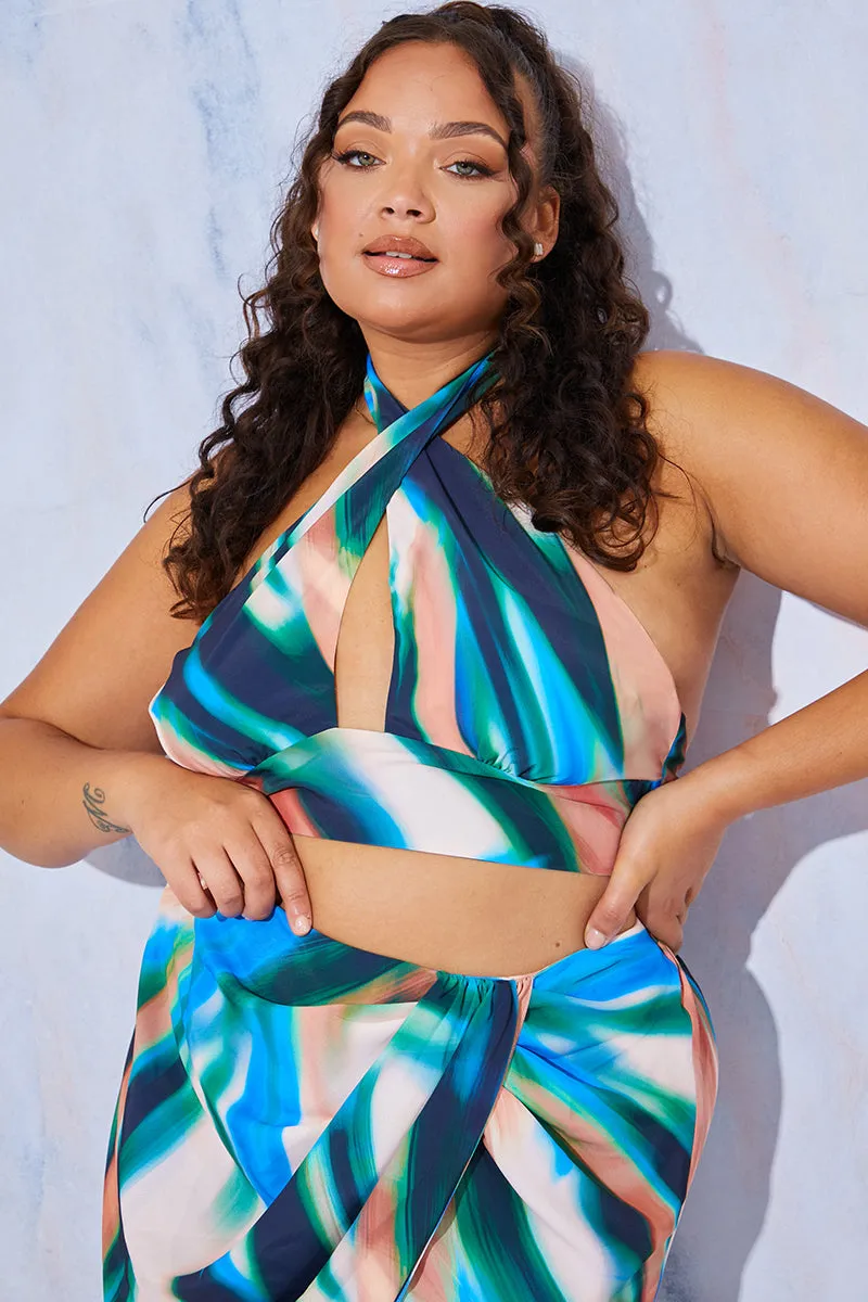 Halterneck Cut Out Top sold by Chi Chi London product image thumbnail 5